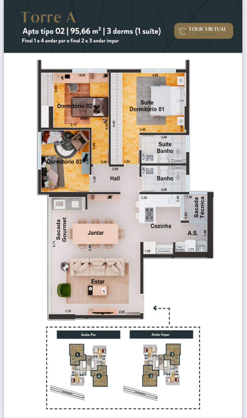 #269 - Apartamento para Venda em Votorantim - SP